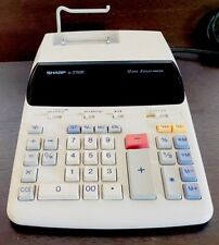 Sharp EL-2192R Electronic Calculator Printer Business Desktop for sale  Shipping to South Africa