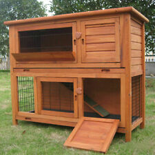 4FT RABBIT / GUINEA PIG HUTCH HUTCHES RUN RUNS BUNNY BUSINESS THE BB-48-DDL-HR c, used for sale  UK