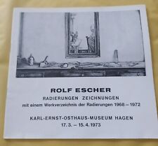 Rolf escher radierungen gebraucht kaufen  Köln