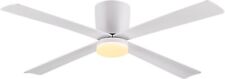 White ceiling fan for sale  SALFORD