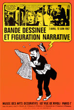 Hergé affiche exposition d'occasion  Bordeaux-
