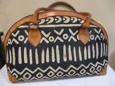 Bolsa satchel/de viagem estilo pano de lama africano Island Imports comprar usado  Enviando para Brazil