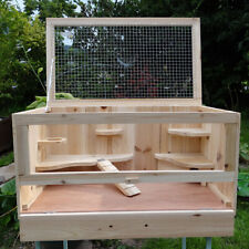 Wooden cage hamster for sale  Shipping to Ireland