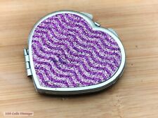 Bolso de mano púrpura en forma de corazón espejo-0li, usado segunda mano  Embacar hacia Argentina