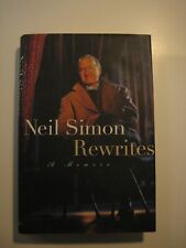Used, Neil Simon Rewrites : A Memoir Playwright Writer 1996 Autobiography HC Book for sale  Shipping to South Africa
