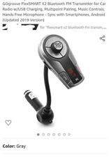 Transmissor FM sem fio Bluetooth Gogroove flexsmart x2 no carro (recondicionar) comprar usado  Enviando para Brazil