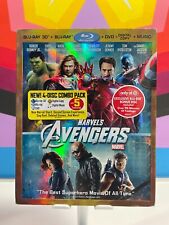 Usado, Os Vingadores (Blu-ray e 3D + DVD, 2012) com capa deslizante comprar usado  Enviando para Brazil
