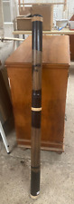 Vintage Black Wooden Didgeridoo with Geko Design Display for sale  Shipping to South Africa