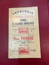 Catalogue timbres colonies d'occasion  Lyon II