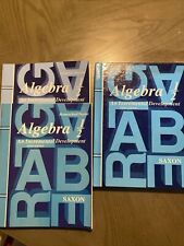 Saxon algebra textbook for sale  Rancho Cucamonga