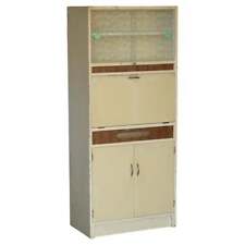 Cool Retro Original 1950's English Kitchen Habberdashery Larda Cupboard Cabinet for sale  Shipping to South Africa
