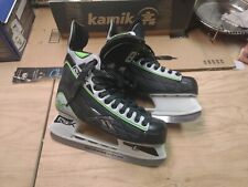 Reebok RBK 1K Black Hockey Ice Skates Size 7 Shoe Size 8.5! Excellent Condition!, used for sale  Shipping to South Africa