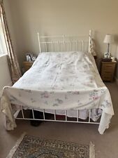 Linen bedspread laura for sale  PICKERING