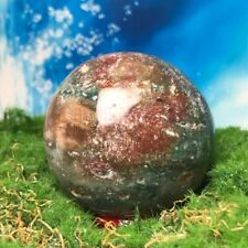 197G bola de cuarzo de jaspe natural del océano esfera de cristal espécimen mineral curación, usado segunda mano  Embacar hacia Argentina