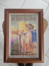 Affiche automobiles dion d'occasion  Lons-le-Saunier