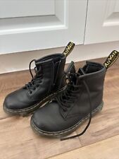 Botas con cremallera al tobillo Dr. Martens negras para niños talla 9 Brooklee, usado segunda mano  Embacar hacia Argentina