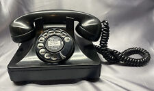 Vintage Baquelite NORTH ELECTRIC MFG Co Art Deco Preto Telefone de Mesa Telefone Antigo comprar usado  Enviando para Brazil