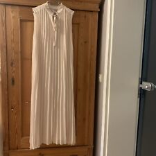 Kleid plissee naturweiss gebraucht kaufen  Erlangen