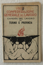Tessera cgil 1923 usato  Morra De Sanctis