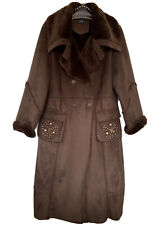 Manteau long style peau lainée et fourrure ZAPA - Taille 42, occasion d'occasion  Amiens-