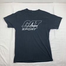 Camiseta deportiva Gat adulto grande negra suplementos deportivos entrenamiento camiseta gráfica descolorida segunda mano  Embacar hacia Mexico