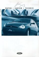 Usado, Ford Ka Daten Fakten Technik Prospekt 1998 I 98 brochure brosjyre broschyr PKW comprar usado  Enviando para Brazil