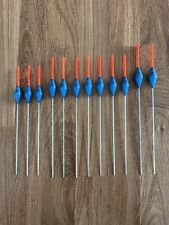 12 x Malman Snake 4 Pole Floats Match Coarse Fishing for sale  Shipping to South Africa