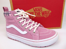 Tênis VANS Sk8-Hi MTE infantil cano alto meninas jovens tamanho 2,5 Y, camurça lilás, usado comprar usado  Enviando para Brazil