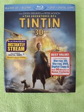 The Adventures of Tintin 3d [3d Blu-ray + Blu-ray + DVD  comprar usado  Enviando para Brazil