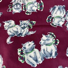 Dog print quilt for sale  Greenwich