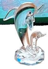 Crystal glass figures for sale  WELLS