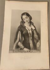 Antique engraving anne for sale  SNODLAND