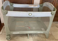 Graco Pack N Play Replacment, No mattress, Curved side rails, used for sale  Shipping to South Africa