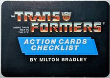 Tarjetas de acción Transformer 1985 - tarjetas de historia - tú eliges segunda mano  Embacar hacia Argentina