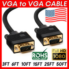 Vga cord full for sale  Shipping to Ireland