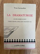 Dramaturgie yves lavandier d'occasion  Paris XIII
