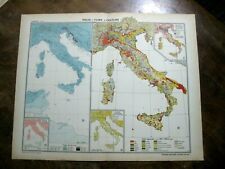 Antica mappa italia usato  Velletri