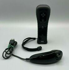 Control remoto original Nintendo Wii y Wii U | Nunchuk original | negro ✔️, usado segunda mano  Embacar hacia Argentina