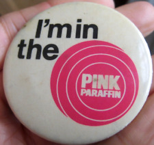 Pink paraffin vintage for sale  LOUGHBOROUGH