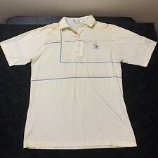 Camisa polo vintage anos 70 Anheuser Busch antiga golfe feita nos EUA masculina tamanho G comprar usado  Enviando para Brazil