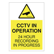 Cctv sign 24hr for sale  Shipping to Ireland