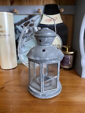 Galvanised candle lantern for sale  SLOUGH