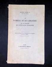 Tombeau roi childéric d'occasion  France