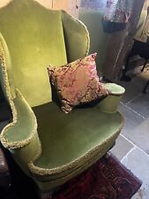 Antique upholstered wing for sale  CHURCH STRETTON