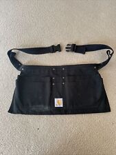 Carhartt Six Compartment Black Canvas Tool Belt for sale  Shipping to South Africa