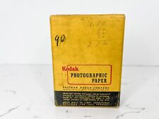 VINTAGE 1950s KODAK VELOX PHOTOGRAFIC PAPER  F-3 2 1/2 x 3 1/2 Unused Open Box for sale  Shipping to South Africa