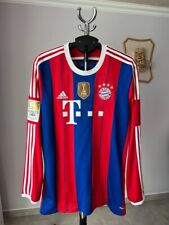 Camisa de futebol manga longa Adidas F48500 GG FC Bayern Munich 2014 15 Home Football, usado comprar usado  Enviando para Brazil