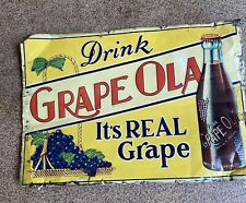 Vintage embossed grapeola for sale  Oak Island