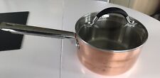 Litre copper saucepan for sale  DERBY