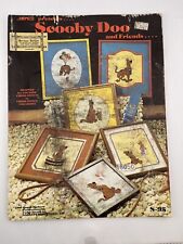 Libro de agujas de punto de cruz Scooby Doo And Friends 1983 raro de colección segunda mano  Embacar hacia Mexico